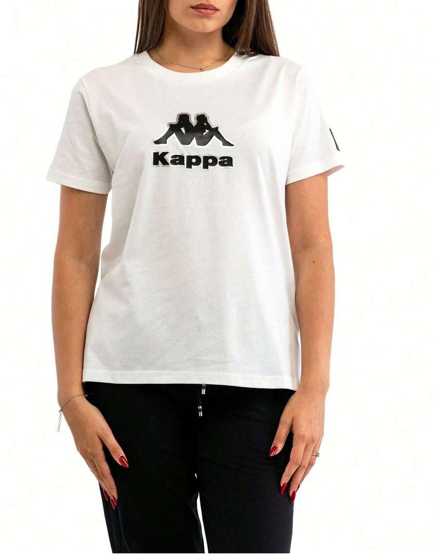 Kappa Women's T-Shirts White - White - View 1