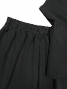 Franclia Summer Elegant Commuter Solid Color Vest & Shorts 2 Pieces Set Clothes For University