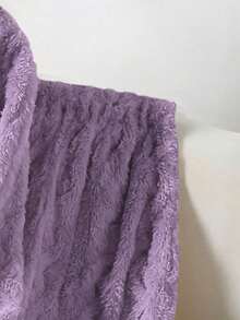 两件套女童休闲家居服，采用柔软提花面料，撞色领口/袖口/下摆，略宽松版型，时尚星形刺绣，适合秋冬居家穿着。 - 紫色 - 查看 3