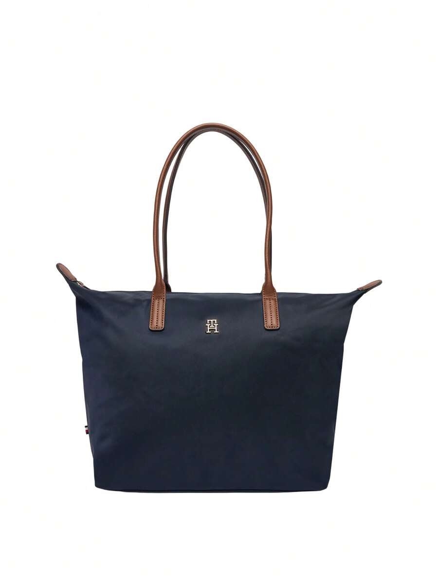 Tommy Hilfiger Cabas Popette Women's Tote Bag Dark Blue - Blue - View 1
