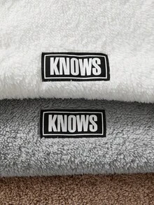 SWAVVY 2pcs Men's Fleece Fashionable Plush Hooded Sweatshirt Set, Autumn/Winter, Long Sleeve Top - Multicolor - View 7