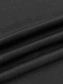 Manfinity Dauomo Y2K赛车与樱花图案T恤，男士宽松舒适长袖连帽T恤，适合休闲户外穿着 - 黑色 - 查看 7