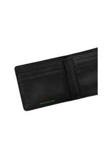 Tommy Hilfiger Textured Bi Fold Men's Wallet Black