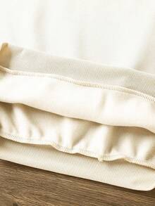 Sparklyn Hanorac confortabil pentru fete tinere, toamnă și iarnă, stiluri casual, modă creativă, personalizată, minimalistă, drăguță, Kawaii, balet, fată, în formă de inimă, slogan, imprimeu grafic, croială relaxată, cu guler rotund, confortabil