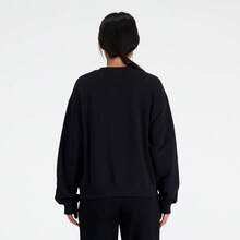 New Balance Essentials Women's Sweatshirt Black - Black - View 2