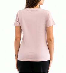 Kappa Women's T-Shirts Pink - Light Pink Pearl - View 3