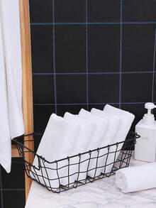 超细纤维速干纯色成人浴巾，大号尺寸 40x80、70x140 或 80x160，适用于家庭、酒店、健身房、瑜伽、旅行、露营、海滩、游泳、防晒、披肩、野餐、夏季假期 - 白色 - 查看 3