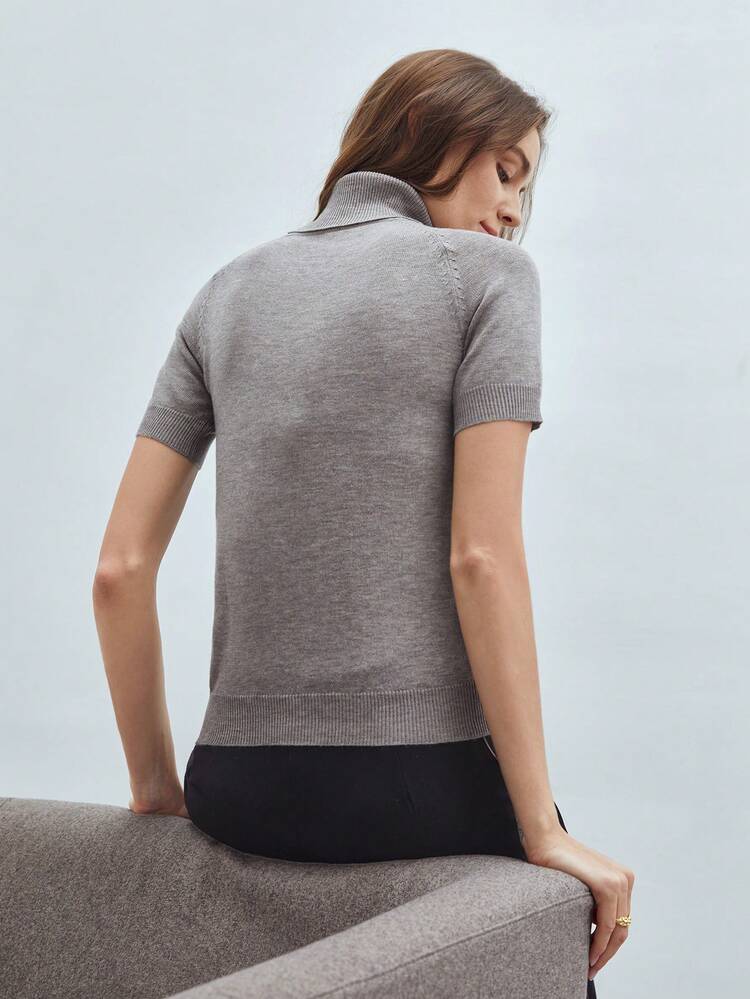 WOOL MIX KNIT TOP