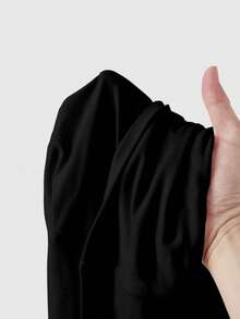 ROMWE Kawaii 可爱复古动漫Y2K性感卡通印花女式短裤 - 黑色 - 查看 5