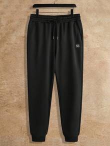 Manfinity NXTstreet Bộ 2 áo nỉ dài tay dệt kim ôm dáng màu tương phản cho nam - màu xanh lá - Xem 3