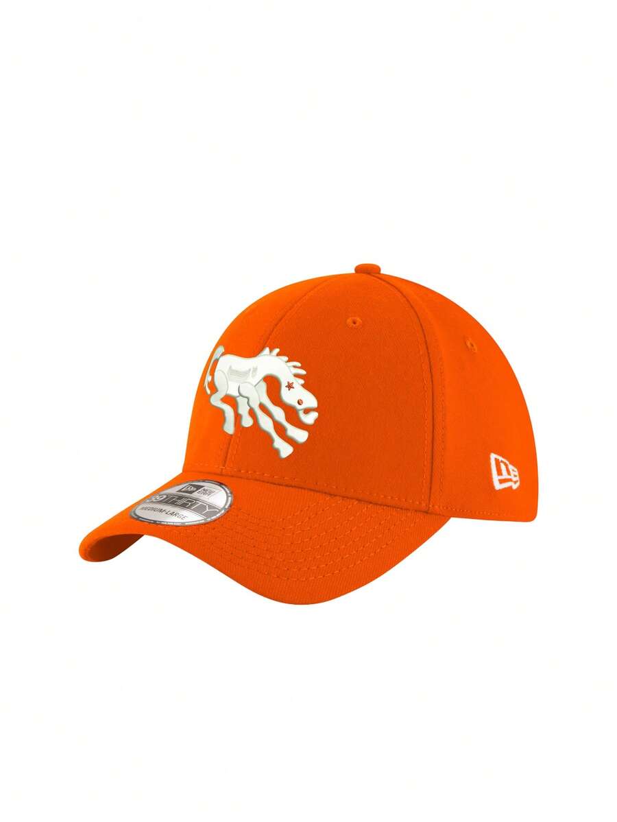 New Era Denver Broncos 39Thirty Men's Baseball Cap Orange - Orange - View 1