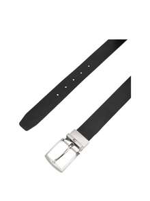 Tommy Hilfiger Leather Men's Belt Black - Blue/Black - View 3