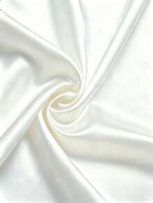 Manfinity Mode 男士商务休闲胸带设计斜纹长袖衬衫 - 白色 - 查看 4