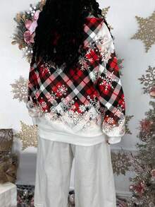 INAWLY Sudadera con cremallera de manga larga y estilo casual de moda para mujer, invierno - Multicolor - Ver 2