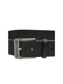 Calvin Klein Wide Leather Men's Belt Black - Black - View 3
