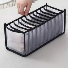 Underwear Compartment Organizer Socks Underwear Storage Box Drawer Storage Organizer Bag Sun Travel Cool - Black - View 15