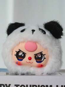 1PC Plush Toy Keychain Not Plush Filled Cartoon Bag Charm Hanging Ornament Cute Stuffed Animal Decor For Backpack Purse Travel Gift - Multicolor - View 14