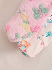 Souflis Souflis Bộ 2 món đồ sơ sinh, thiết kế hoa, vải mềm mại và thoải mái, sản phẩm được trẻ em yêu thích - Nhiều màu - Xem 6