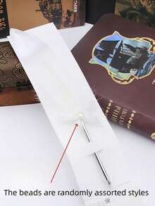 1 件欧洲复古英式金色羽毛笔书法书写工具，适合婚礼圣诞派对礼物教师学生维多利亚文学主题装饰 - 彩色 - 查看 11