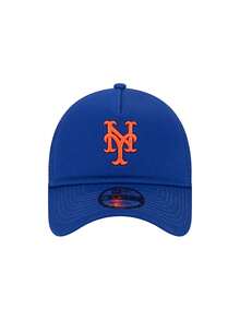 New Era New York Mets Trucker 9FORTY Adjustable Men's Baseball Cap Blue - Blue - View 2