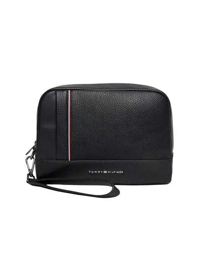 Tommy Hilfiger Men's Clutch & Wrist Bag Black