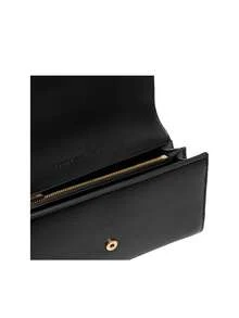 Tommy Hilfiger Flag Large Flap Women's Wallet Black - Black - View 2