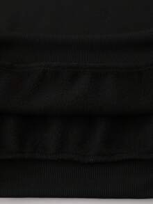 ROMWE MEN Street Life sweat-shirt à capuche graphique décontracté pour hommes, style de rue rétro, automne - Noir - Voir 8
