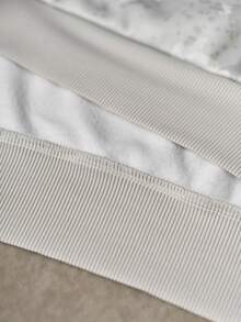 STYNVO 男士休闲迷彩印花连帽衫，秋冬灰色Y2K印花连帽衫，男士Y2K短款连帽衫，男士短款印花街头连帽衫 - 米色 - 查看 6