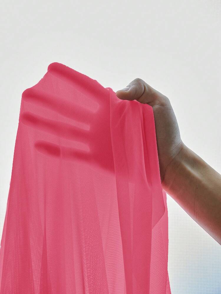 Ladies' Lace & Mesh Contrast Flounce Hem Night Dress With Criss-Cross & Hollow Out Detail