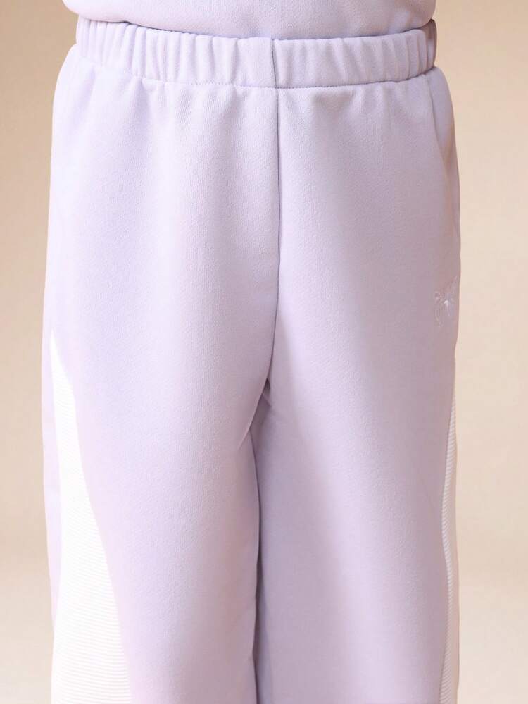 Lavender Sweatshirt And Joggers Co-Ord Set