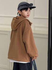 DAZY 男童秋季夹克 - 棕色 - 查看 11