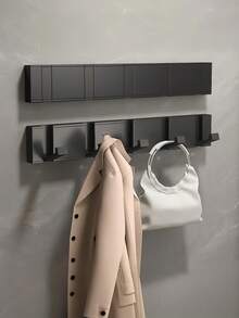 1 Giá treo tường phòng tắm đa năng, tiện dụng, có thể gấp gọn, tiết kiệm không gian, dùng để trang trí nhà cửa, lối vào, hiên nhà - Nhiều màu - Xem 2