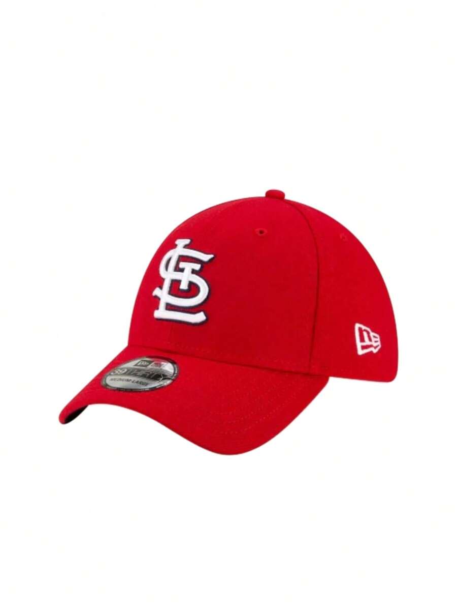 New Era St. Louis Cardinals Red 39Thirty Men's Baseball Cap Red - Red - View 1