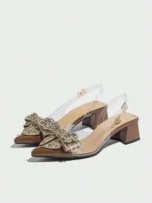 ISPORTE Women Heeled Sandals - 棕色 - 查看 5