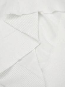 RONVEXI Men's Casual Colorblock Striped Sweater, Autumn/Winter, Long Sleeve Top - White - View 8