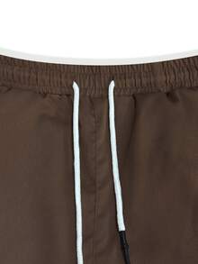Manfinity Homme Pantalones cargo casuales de unicolor para hombre - Multicolor - Ver 4