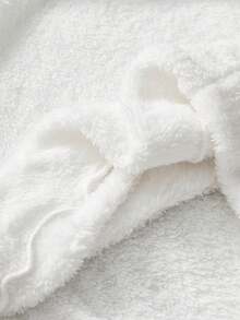 SWAVVY 2pcs Men's Fleece Fashionable Plush Hooded Sweatshirt Set, Autumn/Winter, Long Sleeve Top - Multicolor - View 12