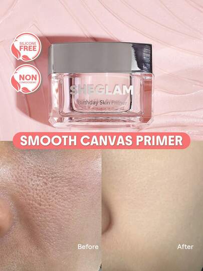 SHEGLAM Primer Para La Piel De CumpleañOs Primer Corrector De Color De Poros Invisibles Primer Hidratante Con Aceite Esencial De Rosa Primer Facial Ligero De Color Rosa Regalos De Invierno Y Navidad Para El Marca Belleza Maquillaje Maquullaje CosméTica Para Mujeres NiñAs Perfecto Para Invierno Ideal Para Y2K Elegante Moda Adecuado Para CumpleañOs Regalo Fiesta Listo Mejor Color