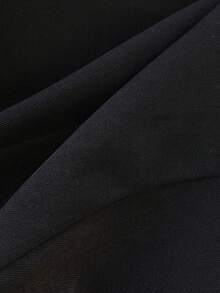 Elamini 女士黑色翻领西装外套，百搭专业风，时尚百搭，适合街头、办公、Y2K风格、约会、商务、休闲、通勤、秋冬季等各种场合。 - 黑色 - 查看 7