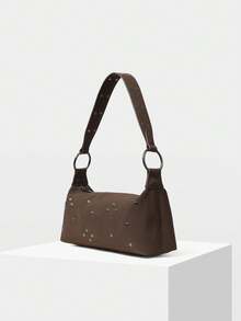 MOTF PREMIUM WOMEN'S SHOULDER BAG - Coffee Brown - View 3