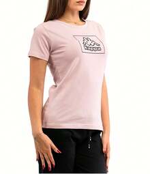 Kappa Women's T-Shirts Pink - Light Pink Pearl - View 2