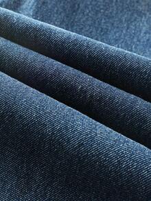 GlowEve Women's Casual Loose Fit Bucket Style Jeans With Pockets Baggy Jeans Loose Jeans Women Jeans Baggy Jeans Wide Leg Baggy Jeans Y2k - Dark Wash - View 6