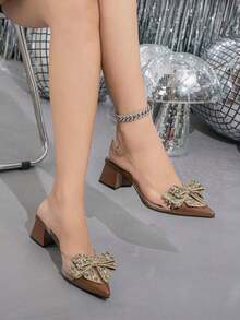 ISPORTE Women Heeled Sandals - 棕色 - 查看 2