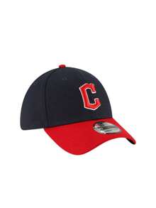 New Era Cleveland Guardians 39Thirty Men's Baseball Cap Navy Blue - Beige/ Nude - Ver 4