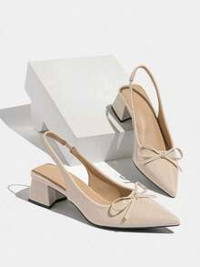 GAN AI Women Pumps - Apricot - View 4