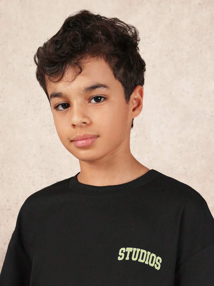 Oversized Tee With Studios Citrus Graphics