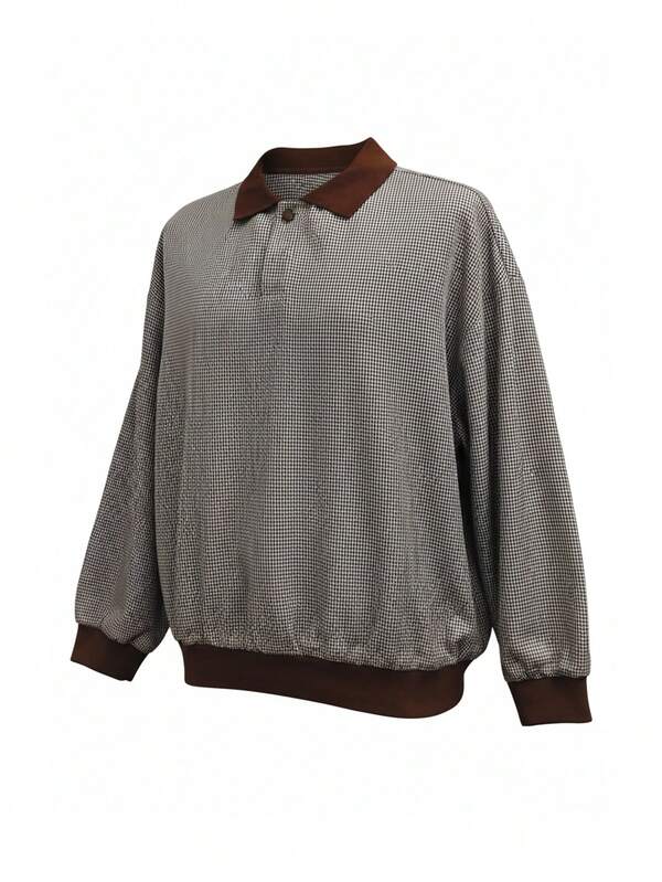 Airaco Men's Casual Colorblock Pullover Hoodie, Autumn