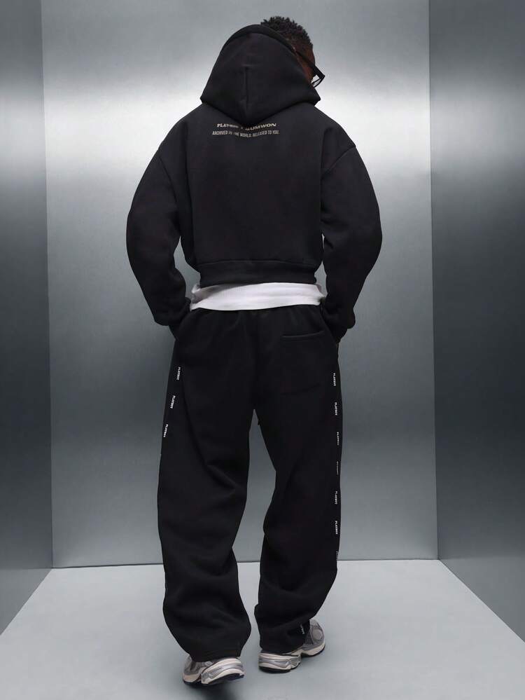 PLAYBOY X SUMWON Hoodie And Jogger Co-Ord Set With Side Tape
