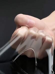 1/2/4卷 1.8米 x 2.5米 可水洗 可重复使用 双面纳米加厚透明高粘度墙贴胶带 - 無色 - 查看 2