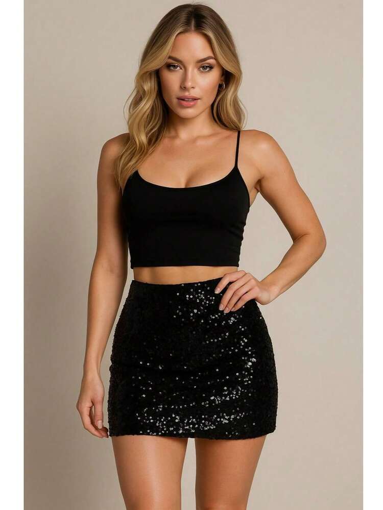 Women Skirts - Black - View 4